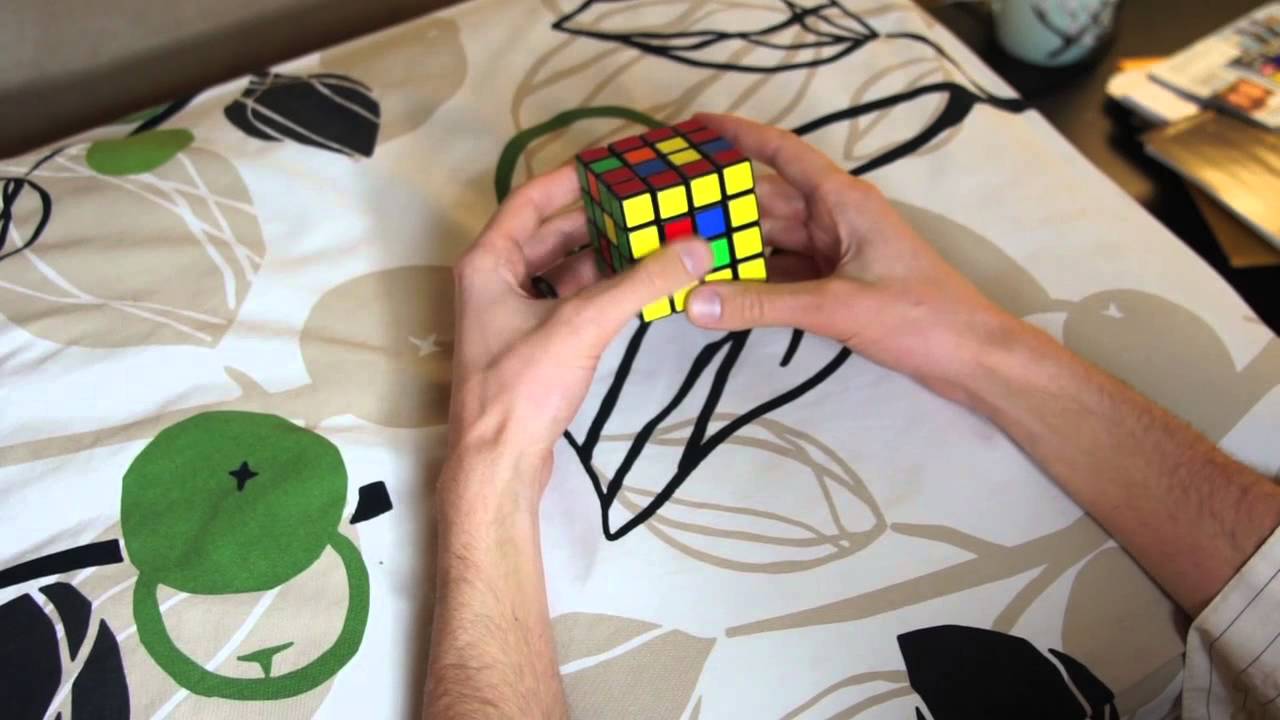 4x4 Rubik's Cube CAGE METHOD How to for beginners
