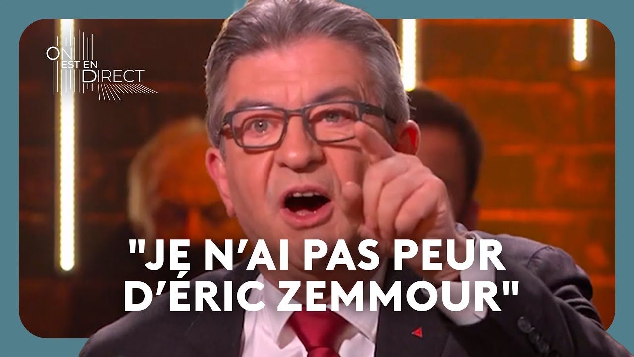 Jean-Luc Mélenchon se confie sur son face-à-face avec Éric Zemmour