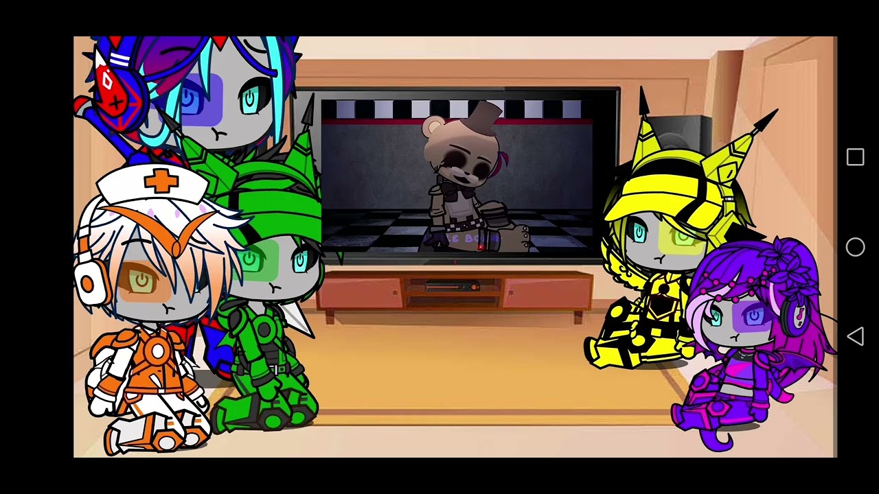 Transformers Prime react to Miko as Cassidy and Raph as CC /Transformers Prime x FNaF