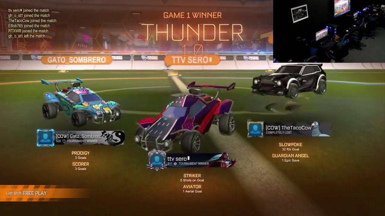Thunder (ODA MS Rocket League 3v3) vs GBM Red (Grand Blanc MS West)
