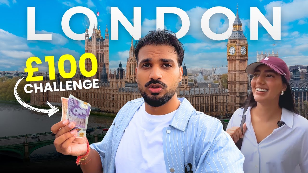 Surviving London with £100! 🇬🇧💸