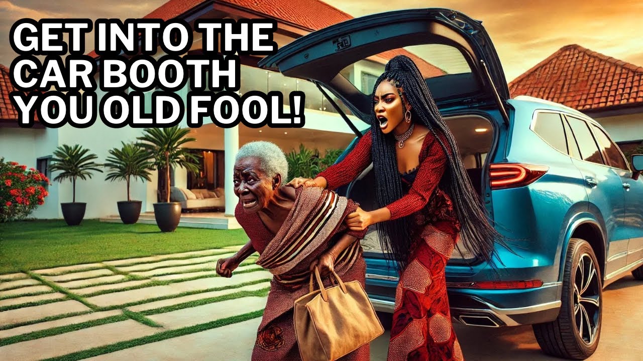 SHE MADE HER POOR MOTHER RIDE IN HER CAR BOOTH AND THIS HAPPENED…#africanfolktales #africantales
