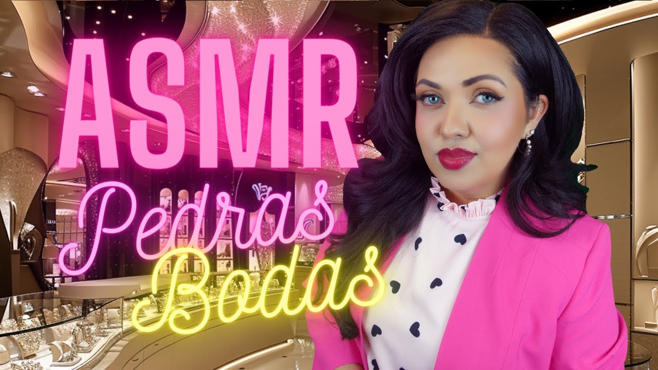 ASMR Pedras Bodas de Casamento e Som de Chuva
