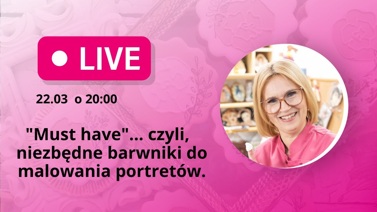 Niezbędne barwniki do malowania portret&oacute;w.