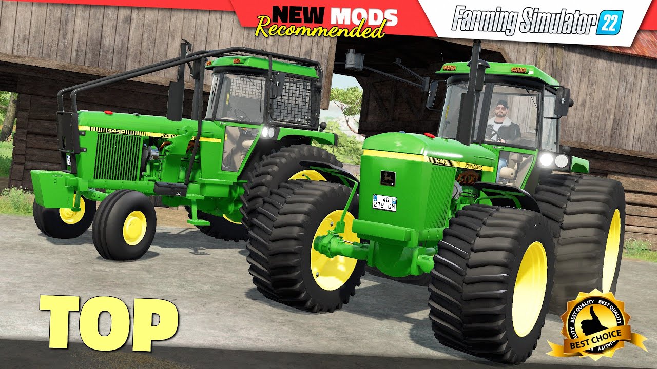 FS22 | John Deere 40 Series - Farming Simulator 22 New Mods Review (2K 60Hz)