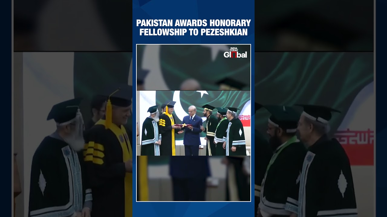 Iran President Pezeshkian Receives Honorary Cardiac Surgery Fellowship In Islamabad