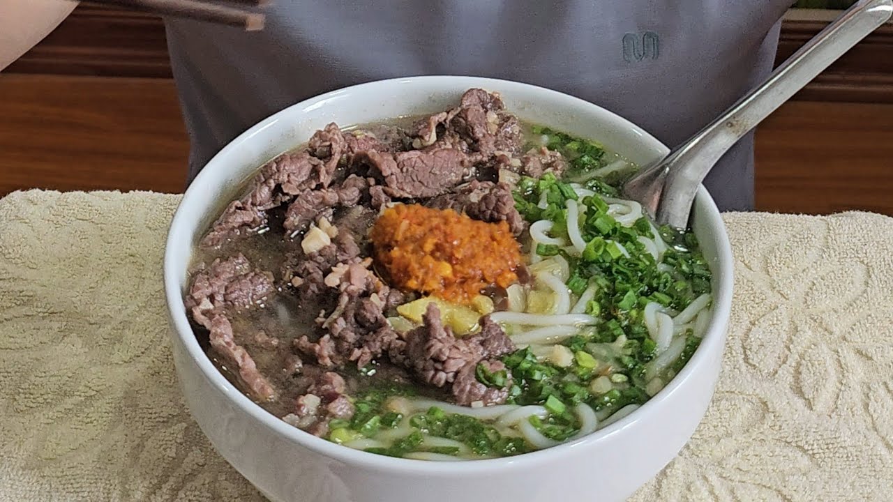 bún bò đổi bữa, ăn ngon mỗi ngày #eating #yummy #comnha #foodvietnam #amthuc 