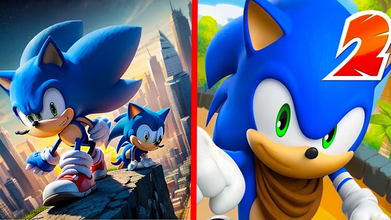Sonic Forces Vs Sonic Dash ⚡⚡⚡ Walkthrough All Levels Gameplay GH7209