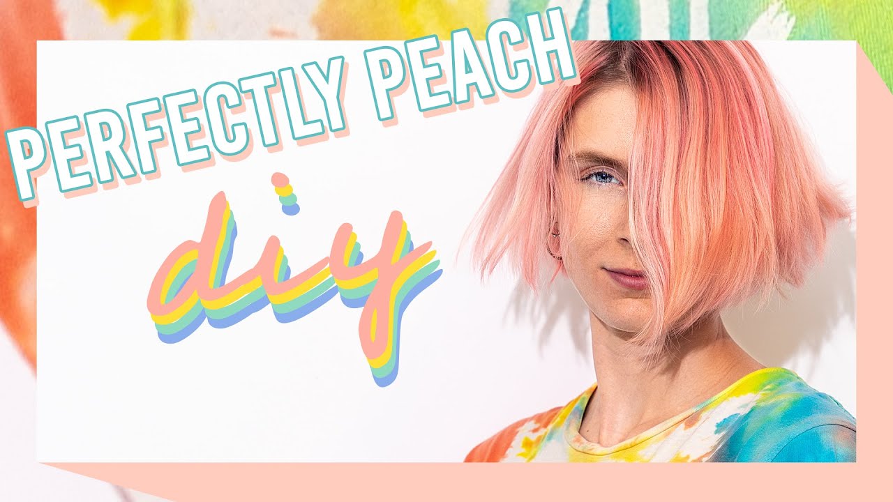 Perfectly Peachy DIY Hair Color Tutorial || Arctic Fox Hair Color