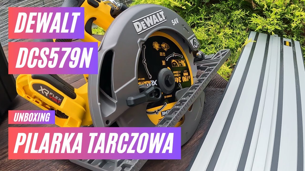 37. Pilarka tarczowa DEWALT DCS579N - Unboxing - Gwarancja i akcja serwisowa - dostaliśmy nową piłę!