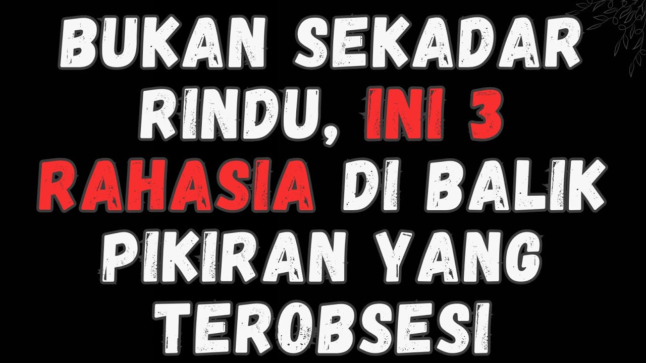 Hati hati, Inilah 3 Hal yang Terjadi Saat Seseorang Terus Ada di Pikiranmu