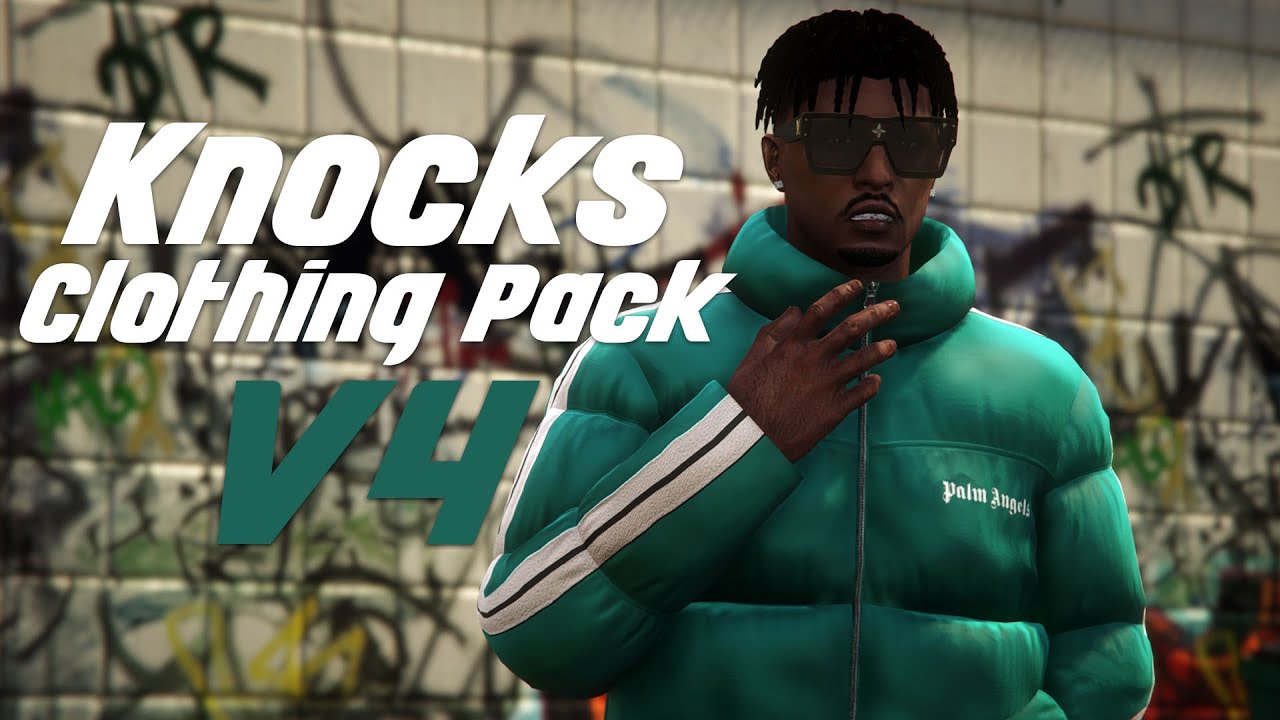 Knocks Clothing Pack V4 | GTA V FiveM Clothing Pack | Best Clothing Pack for GTA RP