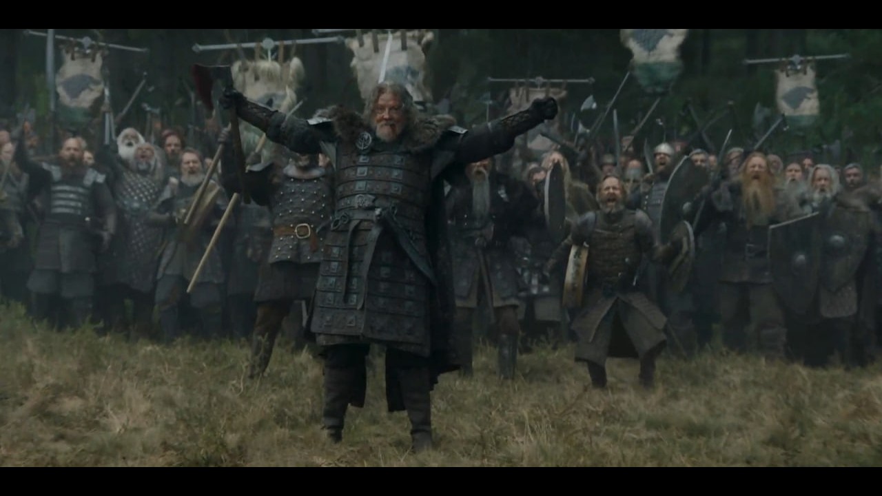 House of the Dragon | 3x1 | Lord Roderick Dustin arrived with the Winter Wolves
