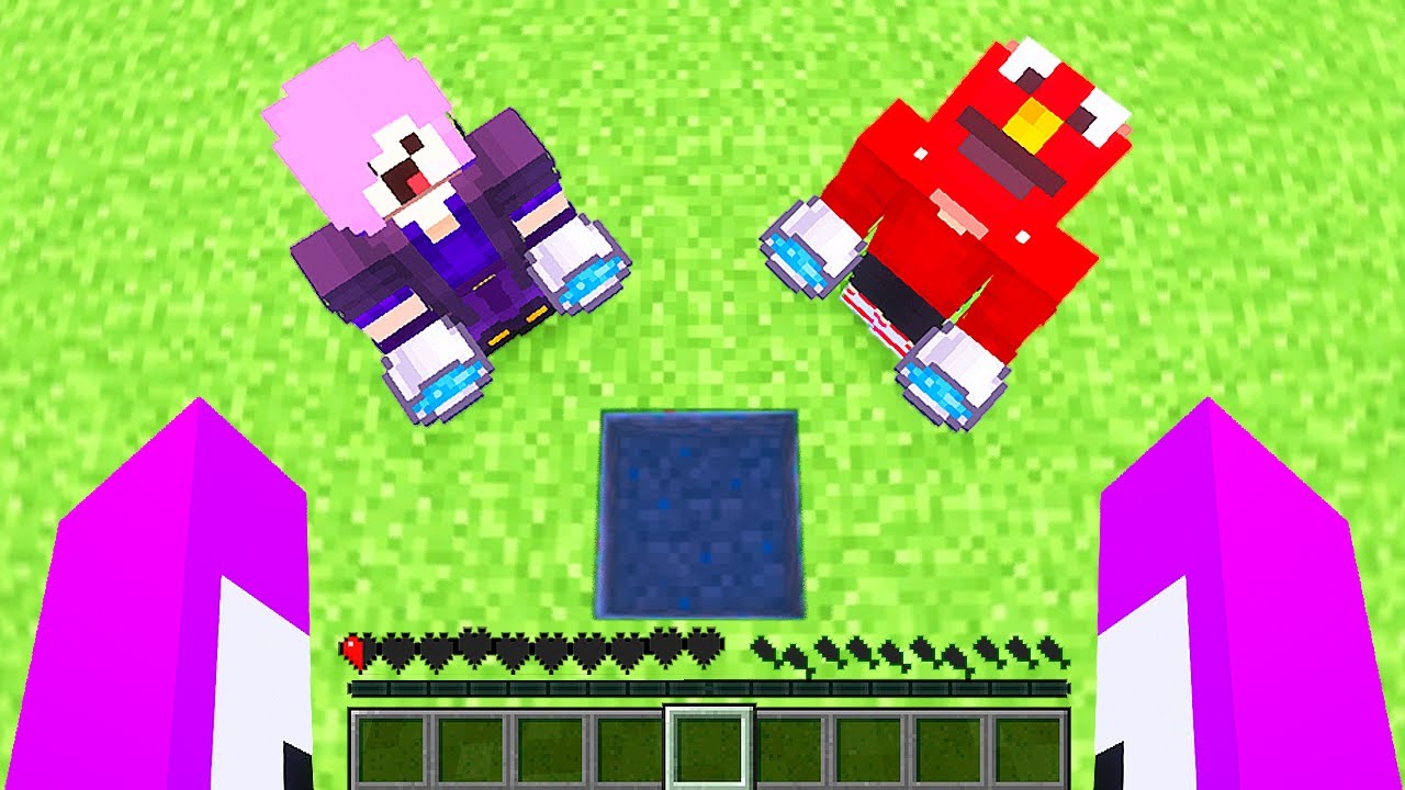MINECRAFT MAS ELES TEM QUE SALVAR MINHA VIDA!!!