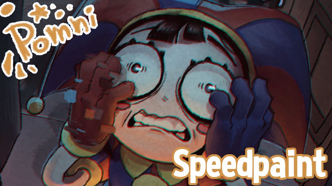 Pomni - Speedpaint -  The Amazing Digital Circus Fanart