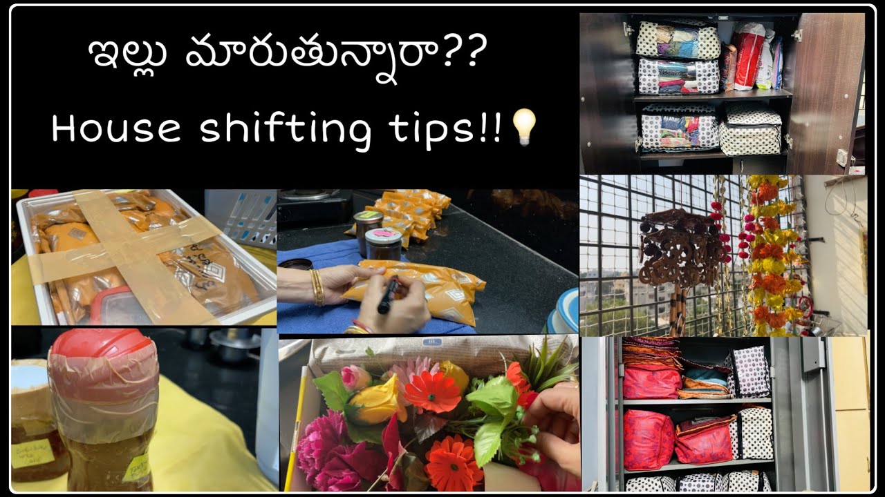 House shifting tips,packing and moving tips,