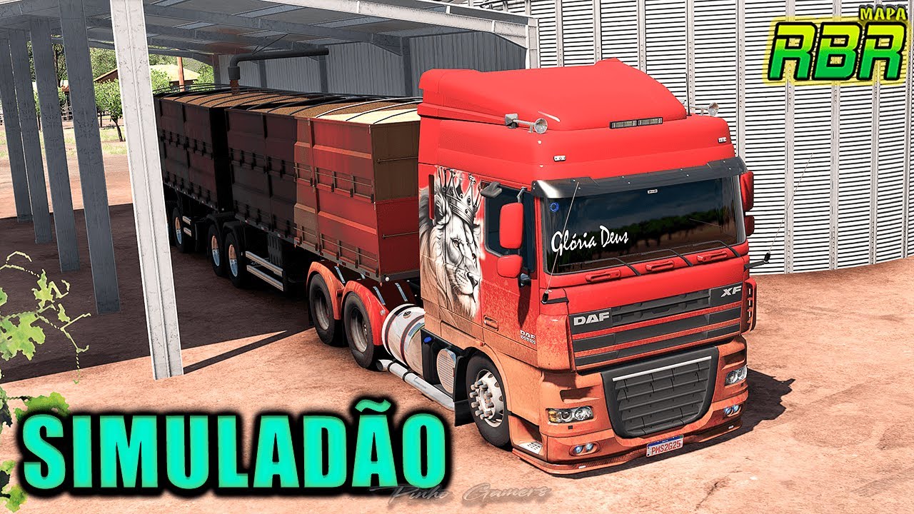 ETS 2 ESSA ESTRADA OCULTA SALVOU A VIAGEM | DAF XF MAPA RBR | GAMEPLAY IMERSIVA