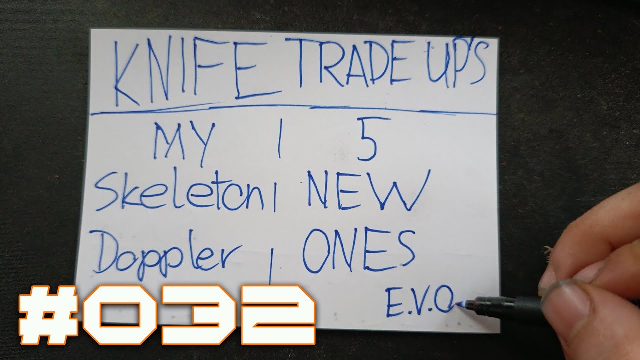 I sold my KNIFE to get 5 NEW ONES