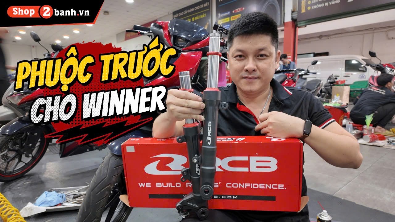 Phuộc trước RCB d&agrave;nh cho Honda Winner, Winner X. Bảo h&agrave;nh 12 th&aacute;ng