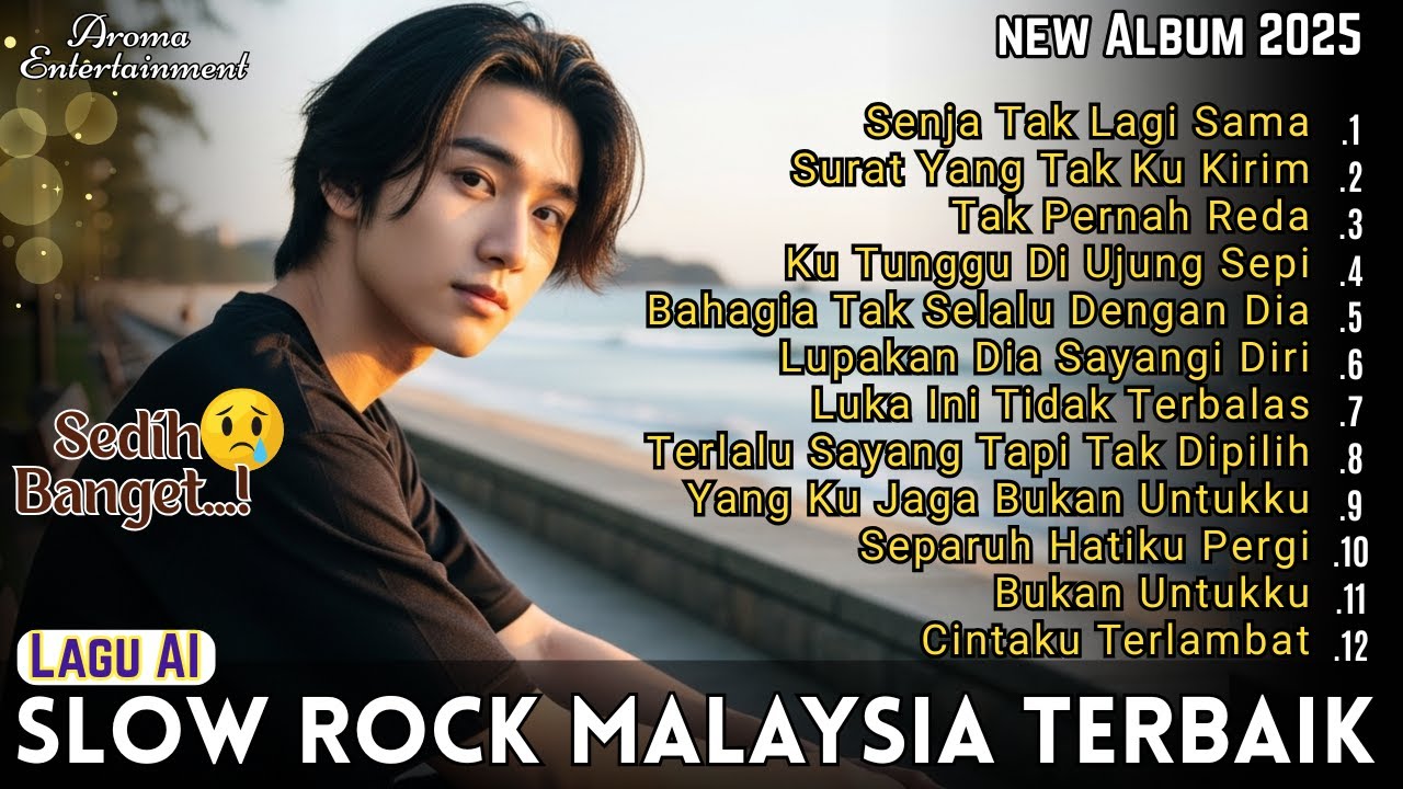 Slow Rock Malaysia Terbaik 💿 Sedih - Senja Tak Lagi Sama | Untuk Yang Sedang Berjuang Cinta Lama 💔