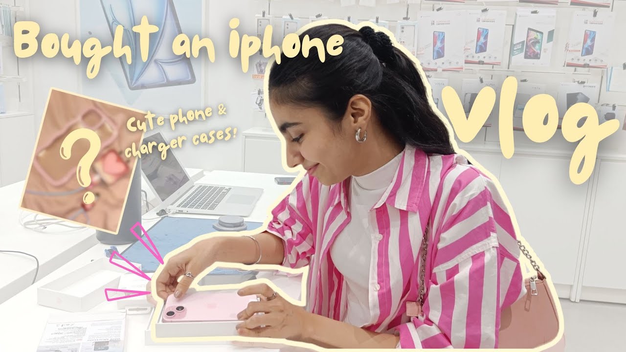 I FINALLY BOUGHT AN IPHONE | Setting it up, Unboxing Cute & pinteresty Iphone accessories|Gagan kaur