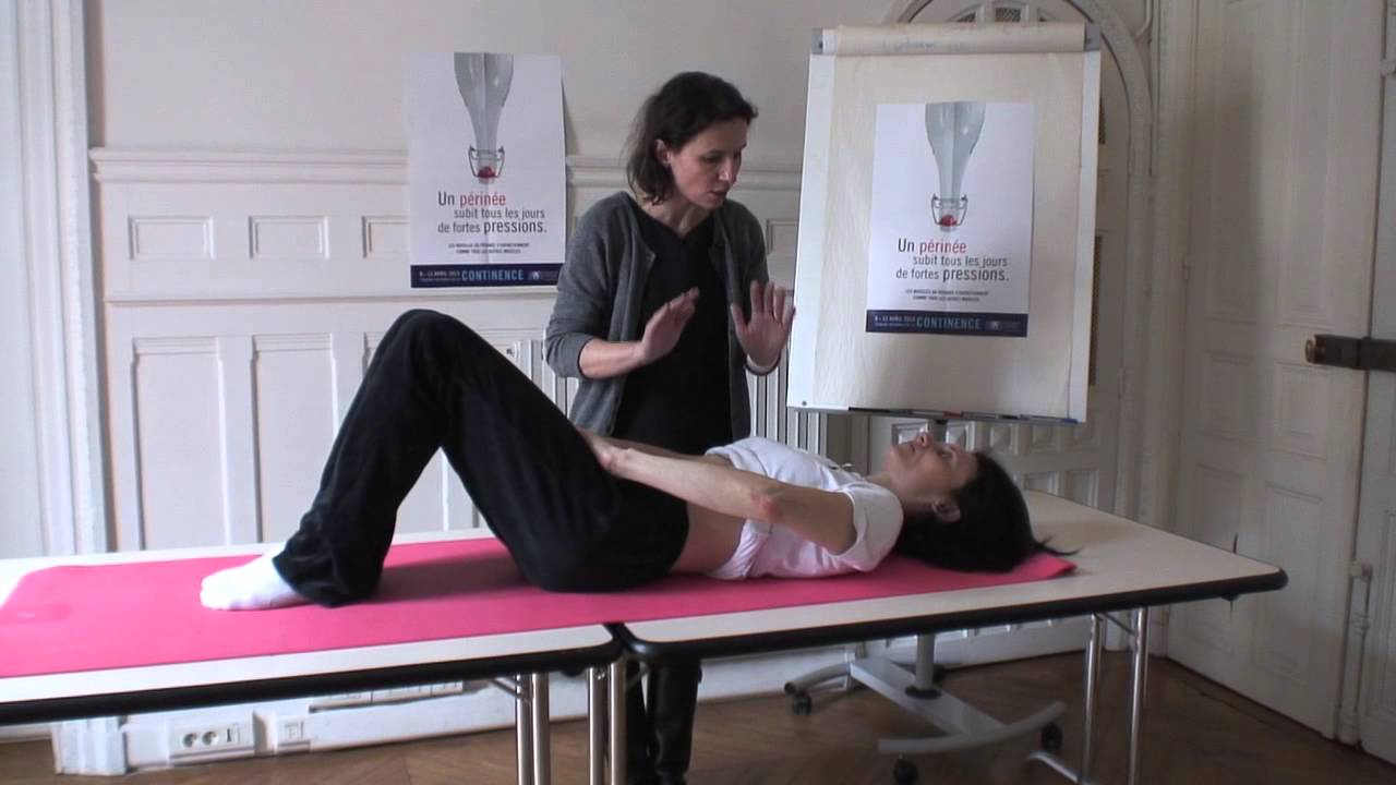 Exercices des muscles abdominaux préservant le périnée