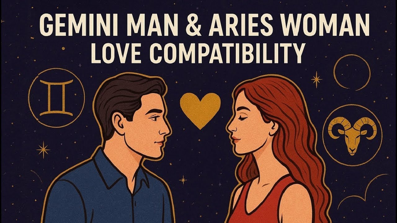 Gemini Man & Aries Woman Love Compatibility: Passion, Challenges & True Connection