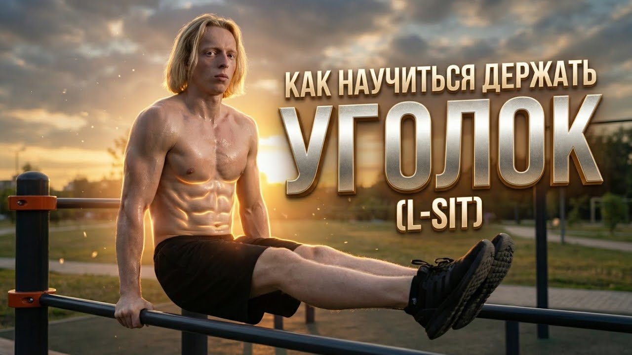 Как НАУЧИТЬСЯ Держать УГОЛОК | L-SIT Tutorial