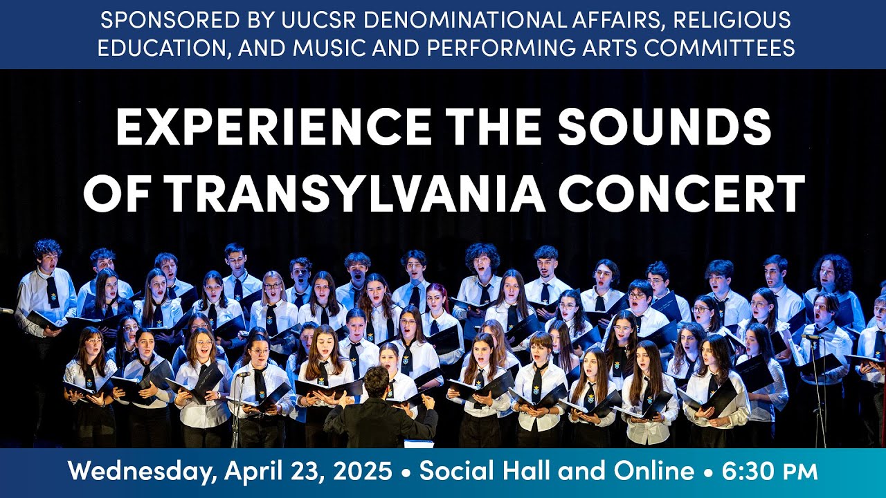 Experience the Sounds of Transylvania Student Choir Concert