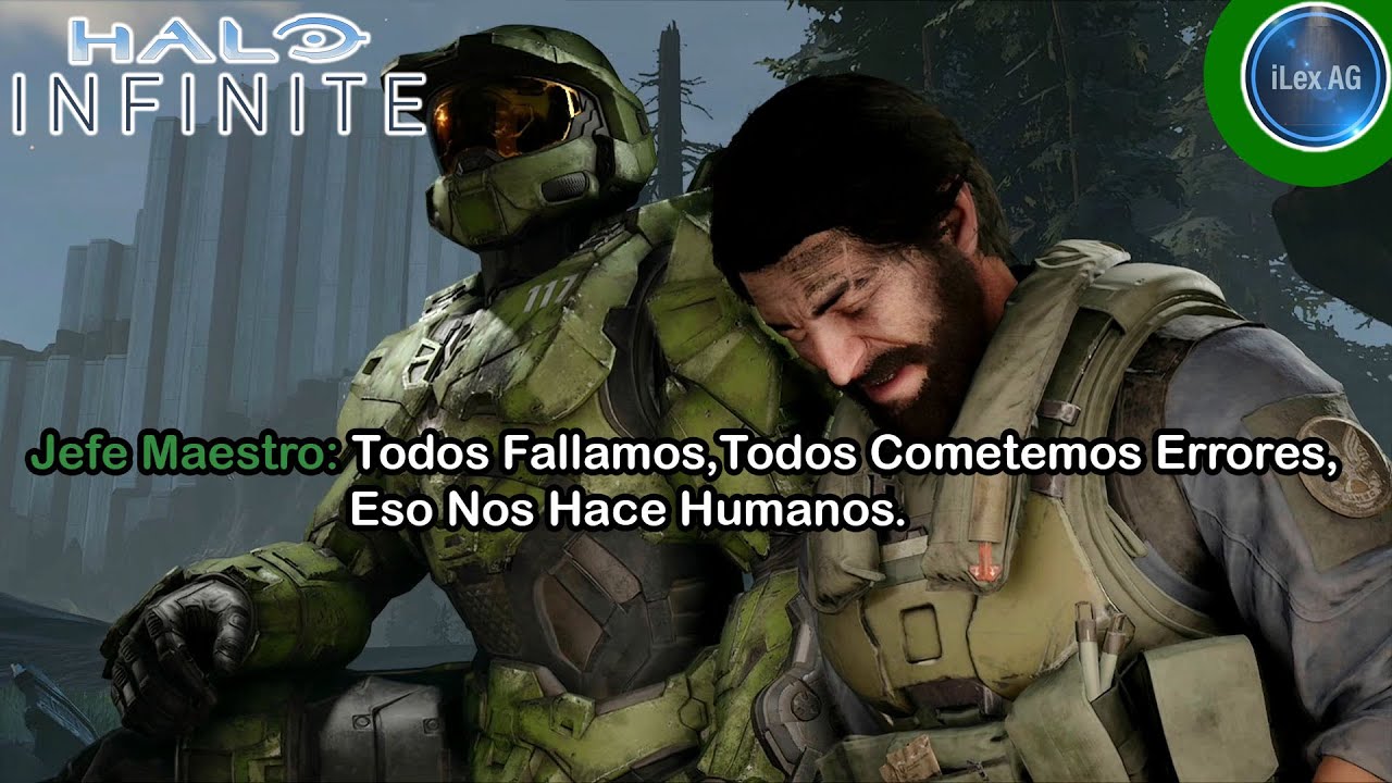 Halo Infinite: | Jefe Maestro y Piloto | Todos Fallamos Todos Cometemos Errores Eso Nos Hace Humanos