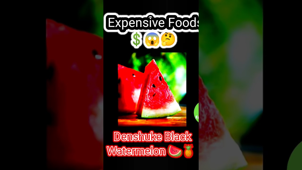 Denshuke black Watermelon 🍉🍍