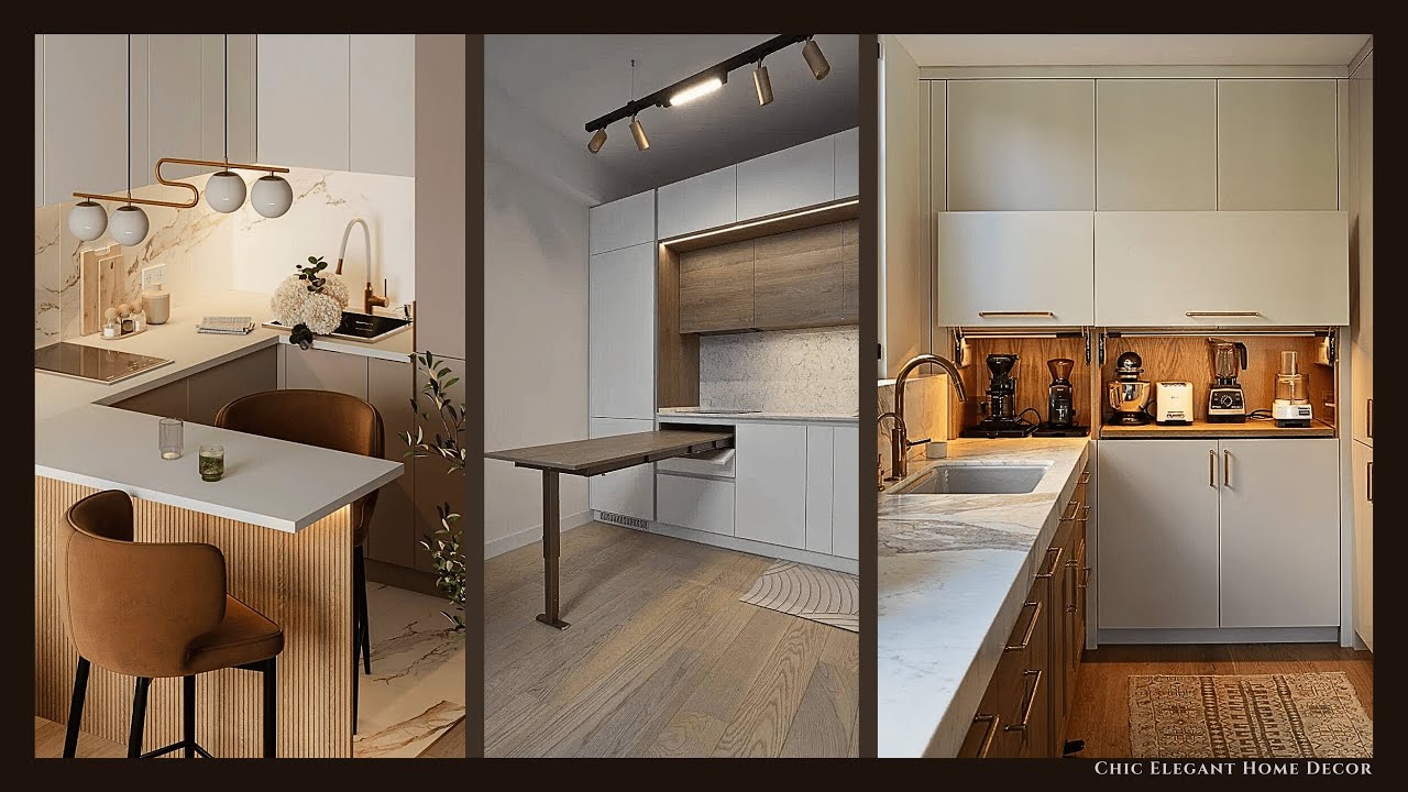 Tiny Kitchen Ideas That Make a Big Difference | Small Kitchen Design & Organization Tips