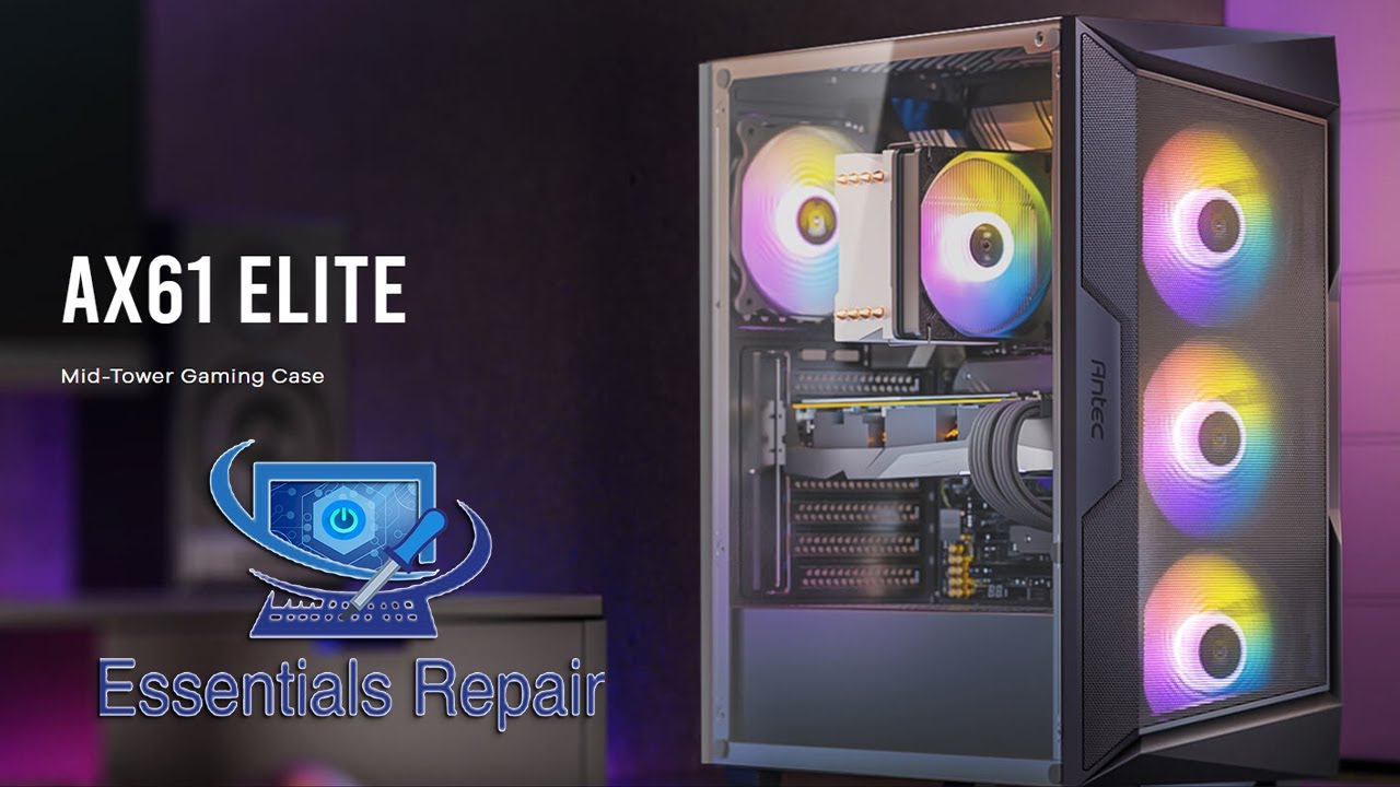 CASE GAMER ANTEC AX 61 ELITE - UNBOXING Y REVIEW