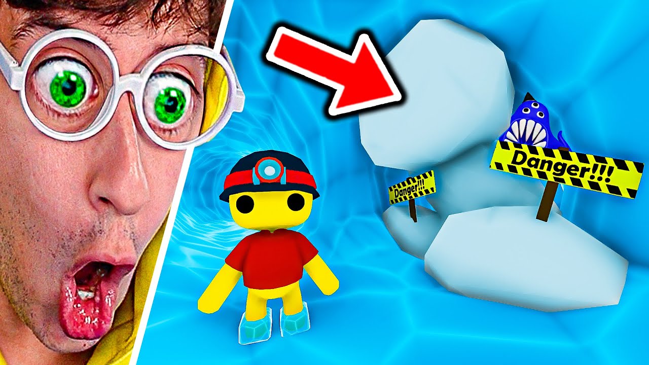 CAIGO en la TRAMPA del MONSTRUO 😈😱!!? (necesito ayuda 🥶) - Wobbly Life #25