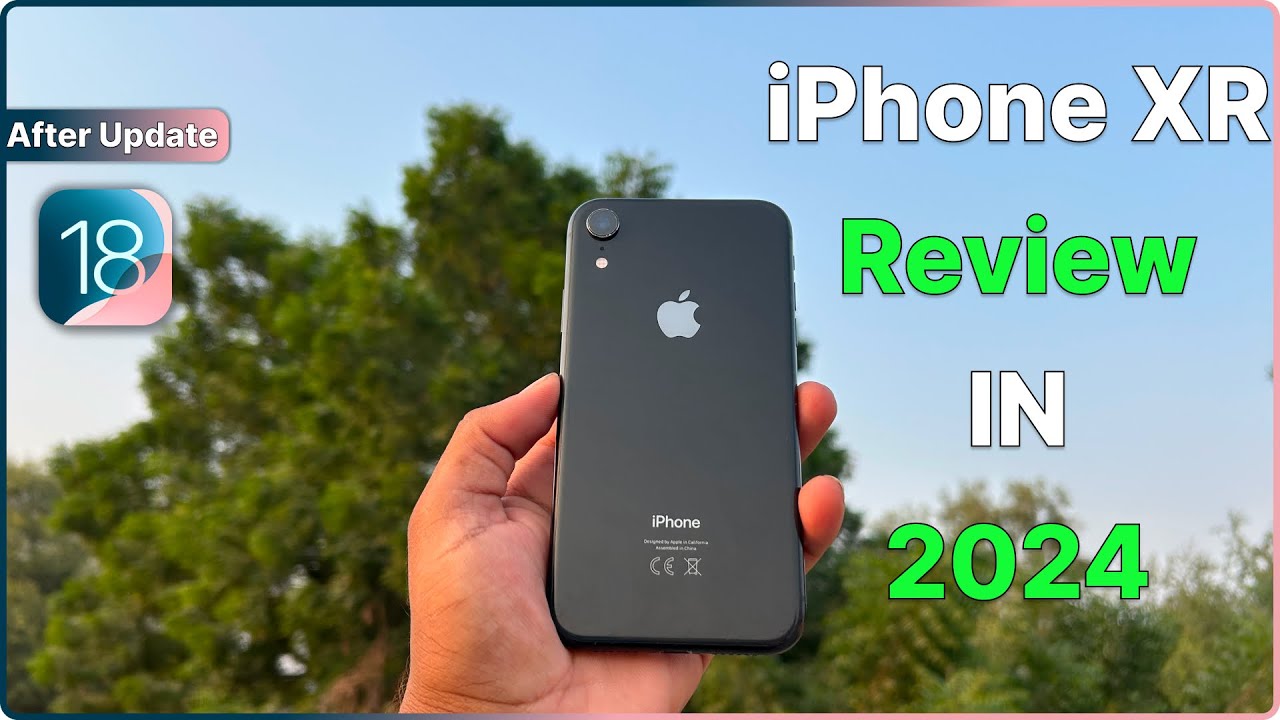 iPhone XR in 2024 - Detailed Review after update iOS 18🔥Should You Buy it For 2025