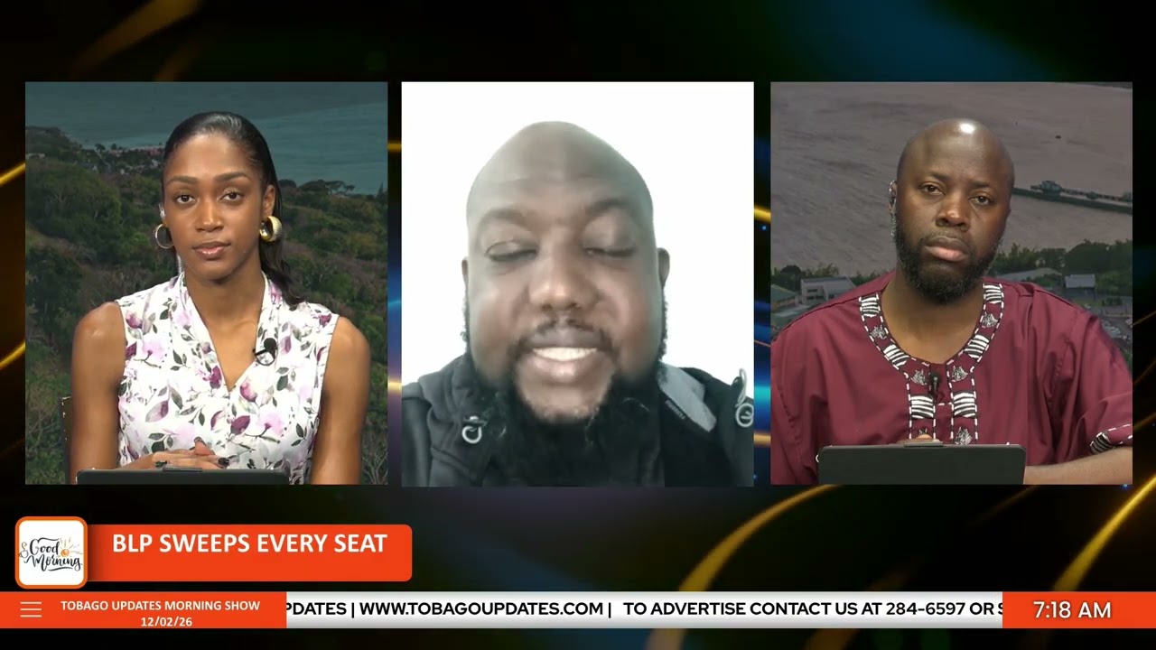BLP Sweeps Every Seat | Ricardo Roberts | Host: Akinlabi Holder & Renessa Ortiz | Tobago Updates