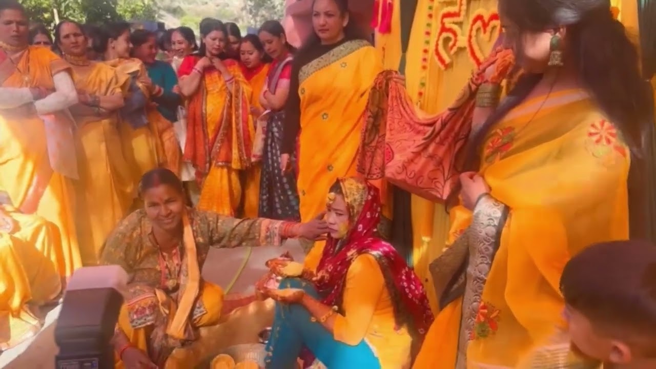 दीदी की हल्दी ♥️
