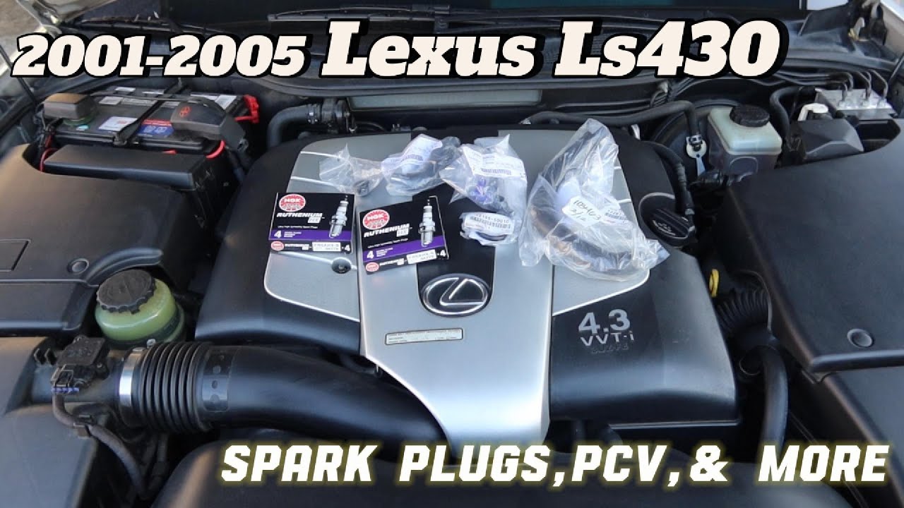 Lexus Ls430 Spark Plug Replacement! (NEW PCV, hoses, & more)