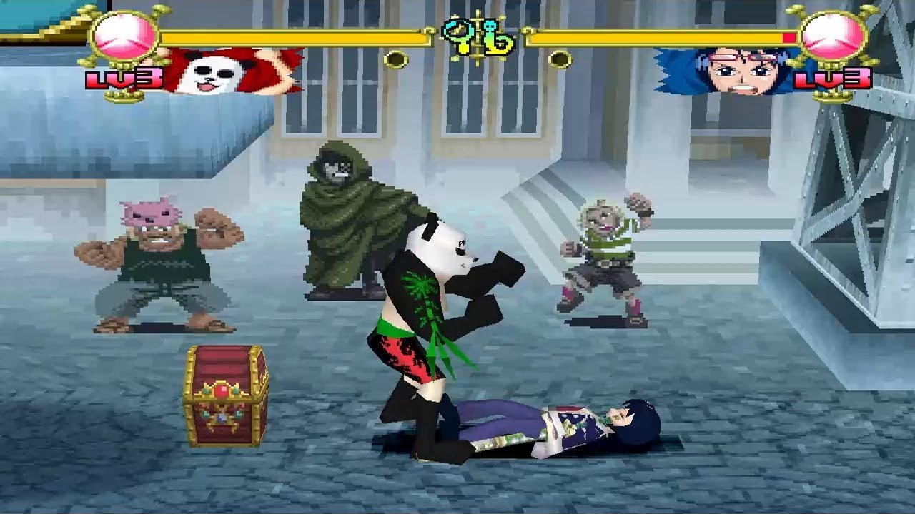 One Piece: Grand Battle! 2 [PS1] - play as Pandaman