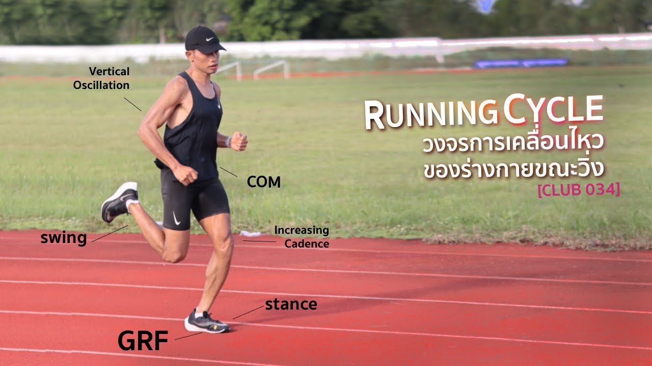 Running Cycle หลักการวิ่งเบื้องต้น ตอน วงจรการวิ่ง และข้อสังเกตเรื่องท่าวิ่งพื้นฐาน [CLUB 034]