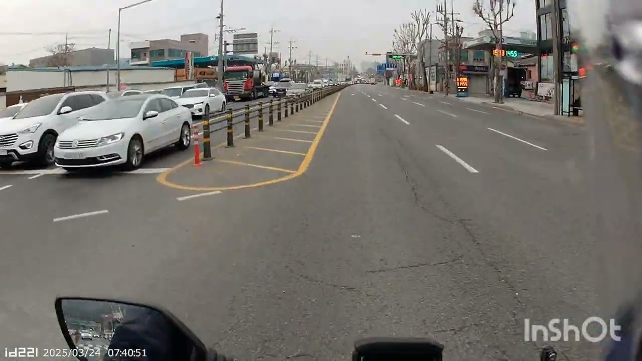 ID221 C5 PRO 첫영상 출근길(4K 30프레임) 기본설정