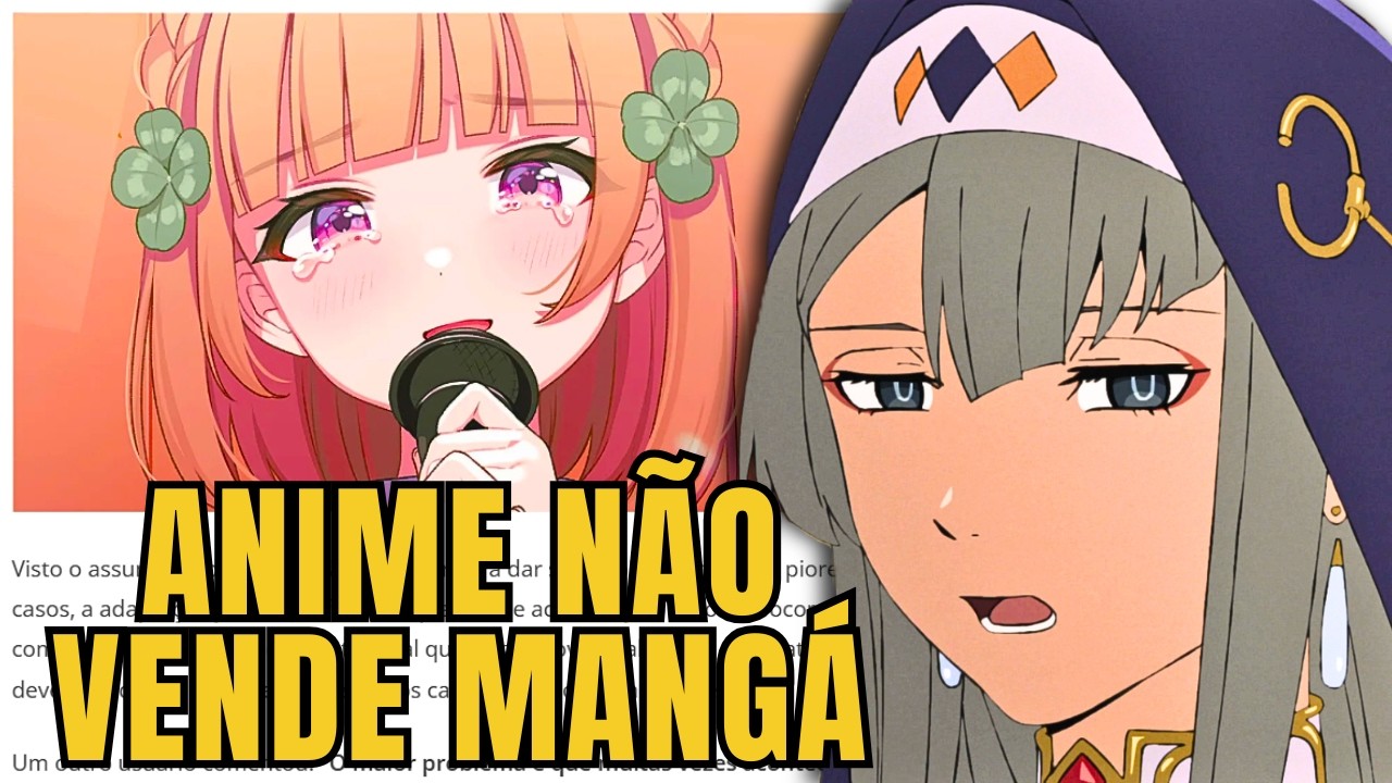 Editor AFIRMA que ANIMES NÃO AJUDAM A VENDER MANGÁS! (mas será que isso é VERDADE?)