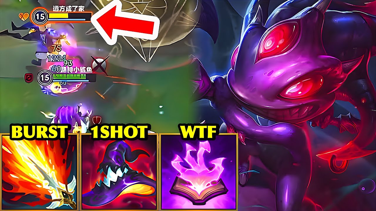 Wild Rift China Fizz | UNSTOPPABLE ONE-SHOT MACHINE WITH CRAZY DAMAGE! | Build & Runes