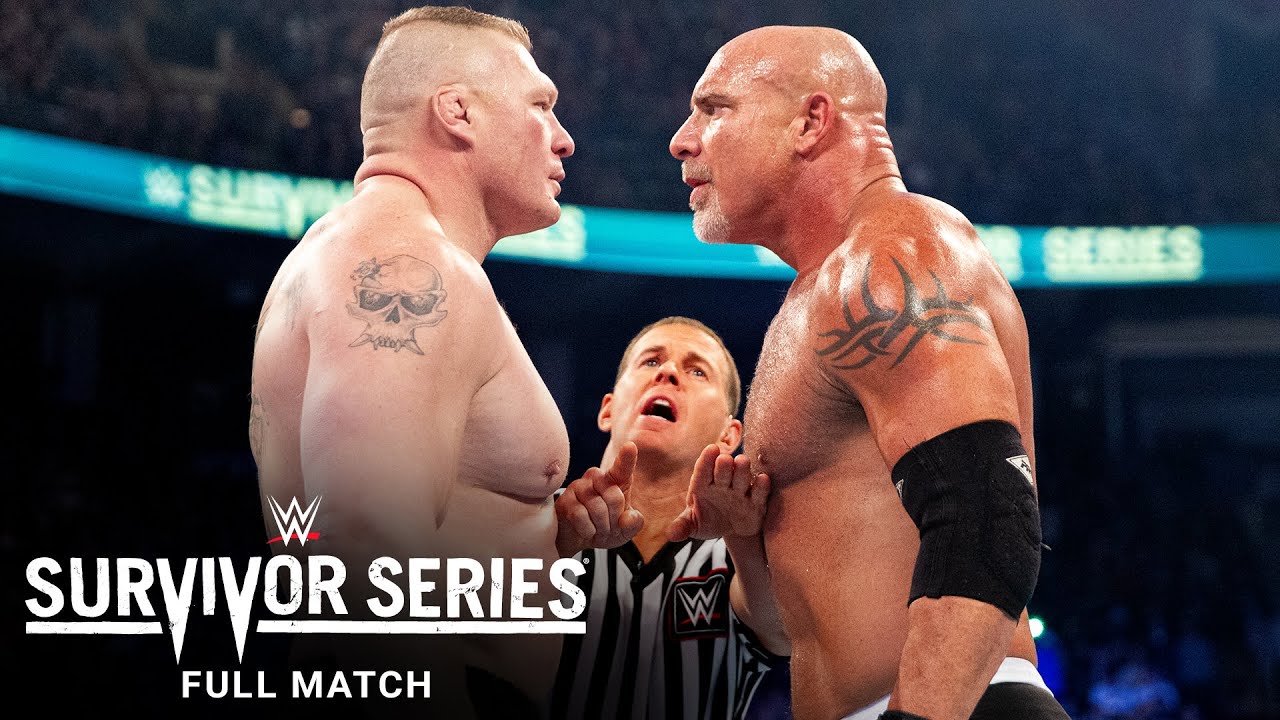 ПОЛНЫЙ МАТЧ — Голдберг против Брока Леснара: Survivor Series 2016