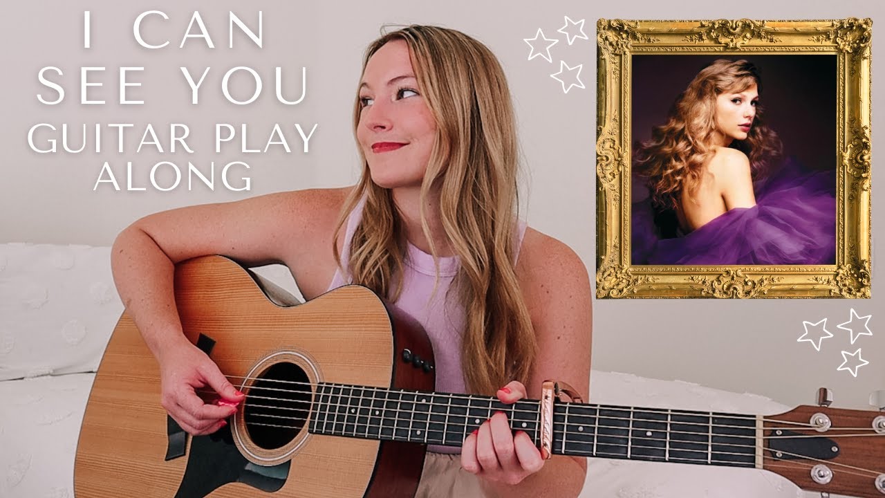 Taylor Swift I Can See You (from the Vault) Guitar Play Along EASY CHORDS // Speak Now