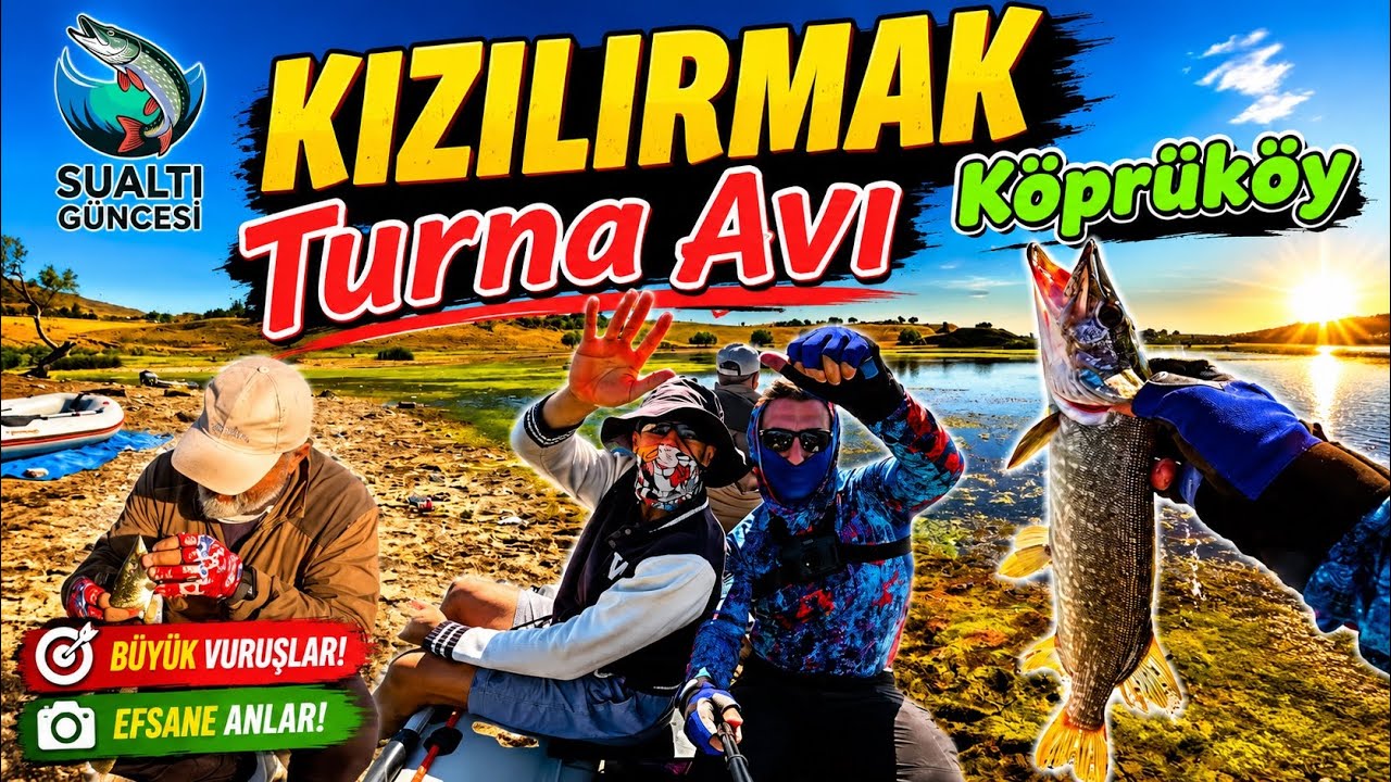 KIZILIRMAK | KÖPRÜKÖY |TURNA AVI | UÇANLAR KAÇANLAR AKSİYON DOLU AVI🔥#balıkavı #kızılırmak #turnaavı