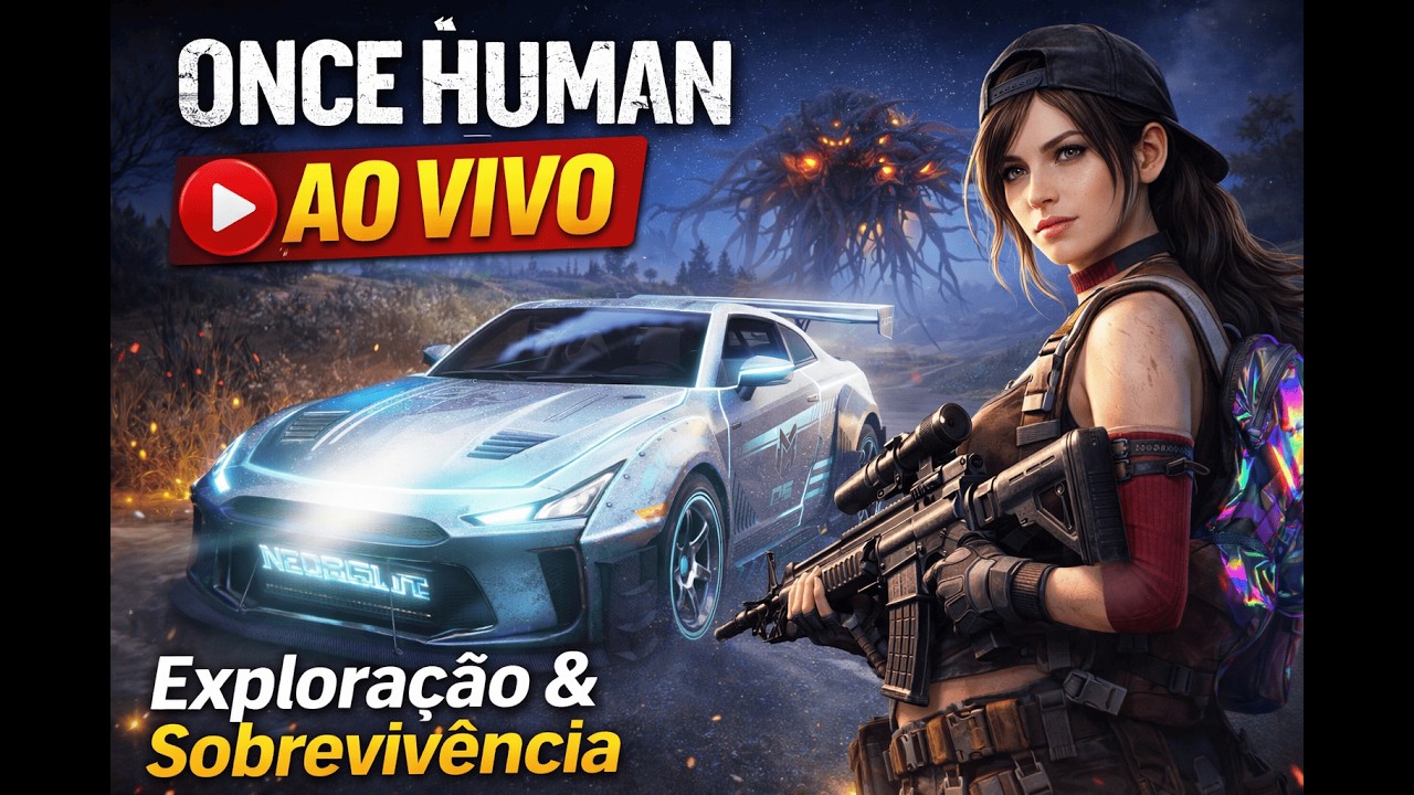 🧬 Once Human AO VIVO #21 | Explorando o Mundo e Evoluindo a Base
