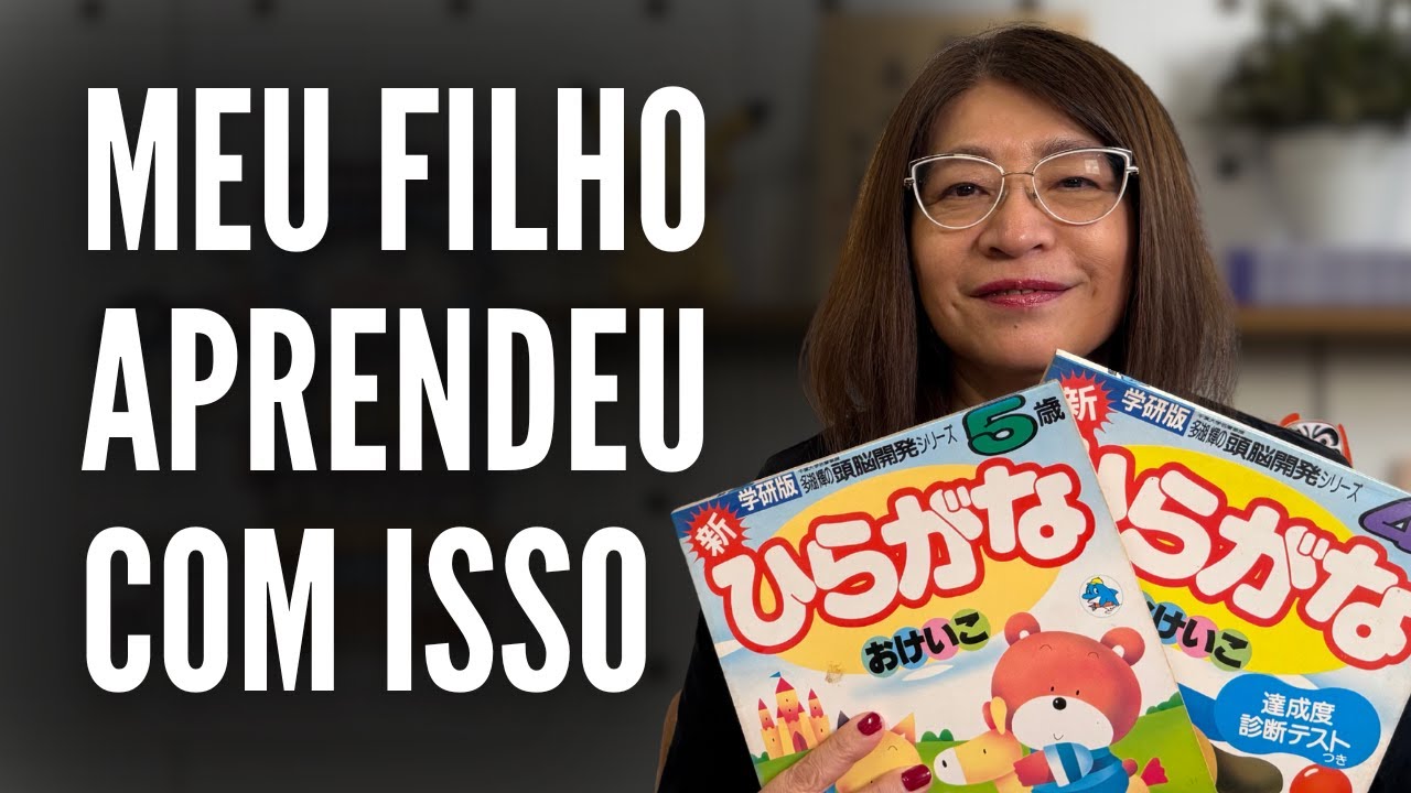 Como os japoneses aprendem a escrever?