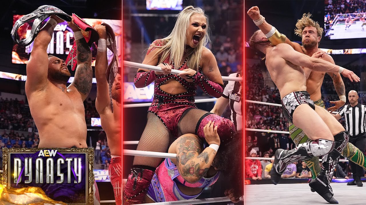 EXCLUSIVE! Post match words from Bullet Club Gold, Julia Hart, Danielson & Ospreay! | AEW Dynasty
