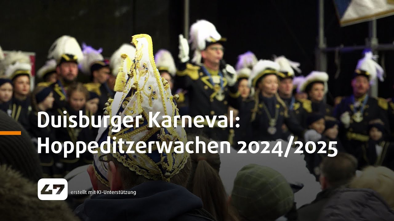 STUDIO 47 .live | DUISBURGER KARNEVAL: HOPPEDITZERWACHEN 2024/2025